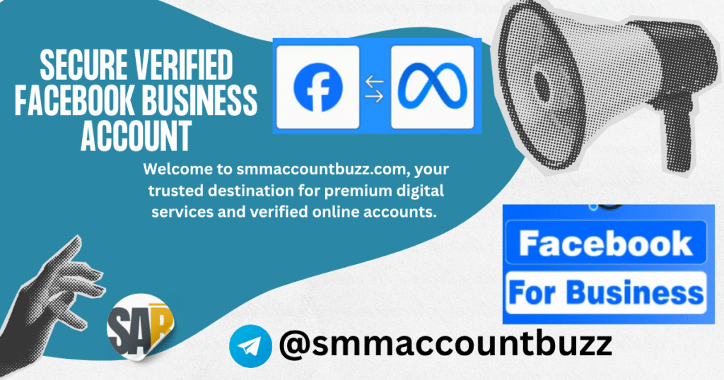 Secure Verified Facebook Business Account